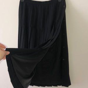 Vintage Girogio Sant’ Angelo pleated maxi skirt
